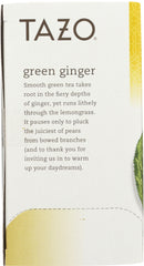 TAZO: Tea Green Ginger, 1.5 oz