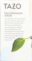 TAZO: Tea Berryblossom White, 1.06 oz