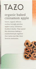 TAZO: Organic Baked Cinnamon Apple Herbal Tea, 1.76 oz