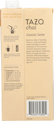 TAZO: Tea Latte Chai Concentrate, 32 fo