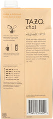 TAZO: Organic Chai Latte Black Tea Concentrate, 32 oz