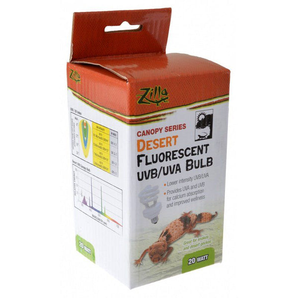 Zilla Canopy Series Desert Fluorescent UVB/UVA Bulb