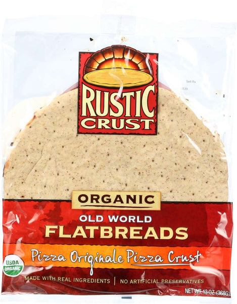 RUSTIC CRUST: Organic Pizza Crust Originale 12in, 13 oz