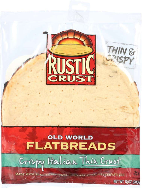 RUSTIC CRUST: Pizza Crispy Italian Thin Crust 12in, 10 oz