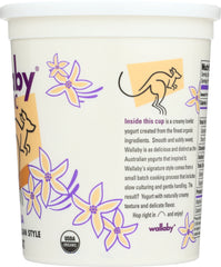 WALLABY: Organic Vanilla Blended Lowfat Yogurt, 32 oz