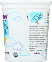 WALLABY: Organic Plain Lowfat Yogurt, 32 oz