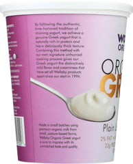 WALLABY: Organic Aussie Greek Plain Lowfat Yogurt, 32 oz