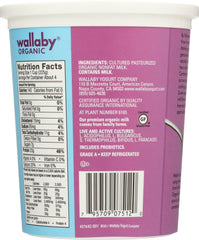 WALLABY: Yogurt Greek Non Fat Plain, 32 oz