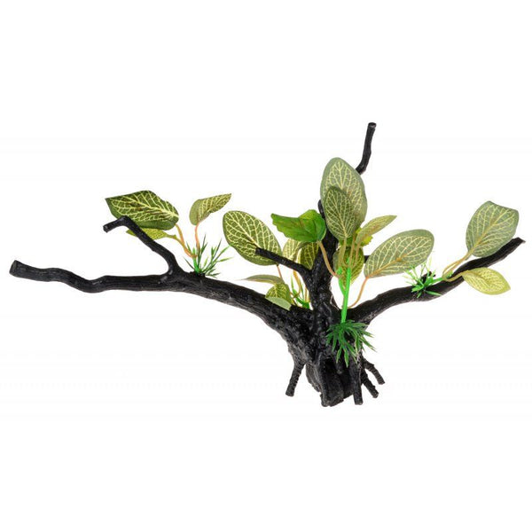 Penn Plax Driftwood Plant - Green - Wide