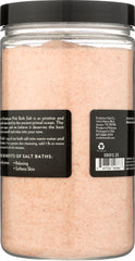 EVOLUTION SALT: Himalayan Pink Bath Salt Fine Grind, 40 oz