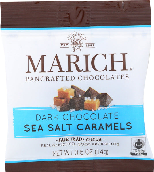 MARICH: Dark Chocolate Sea Salt Caramels, 50 pc