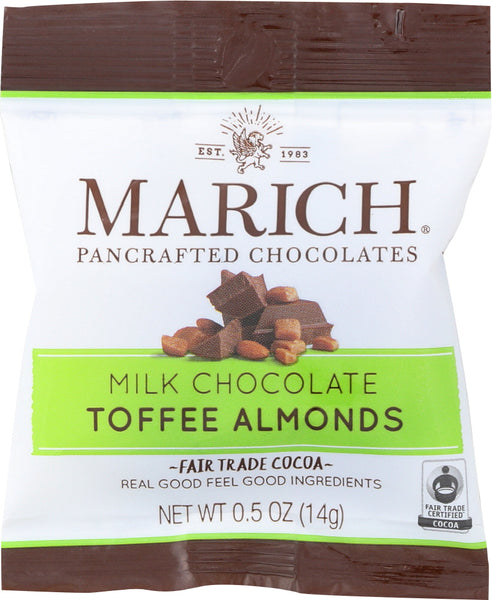 MARICH: Milk Chocolate Toffee Almonds, 50 pc
