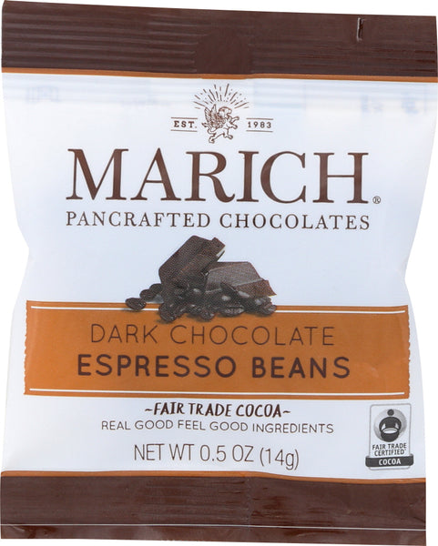MARICH: Dark Chocolate Espresso Beans, 50 pc