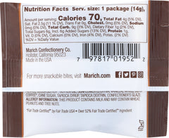 MARICH: Dark Chocolate Espresso Beans, 50 pc