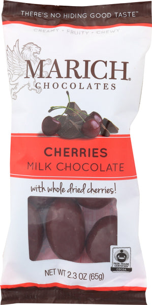 MARICH: Milk Chocolate Cherries, 2.3 oz