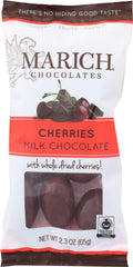 MARICH: Milk Chocolate Cherries, 2.3 oz