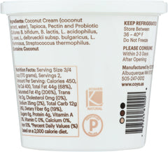 CO YO: Natural Coconut Yogurt Alternative, 12 oz