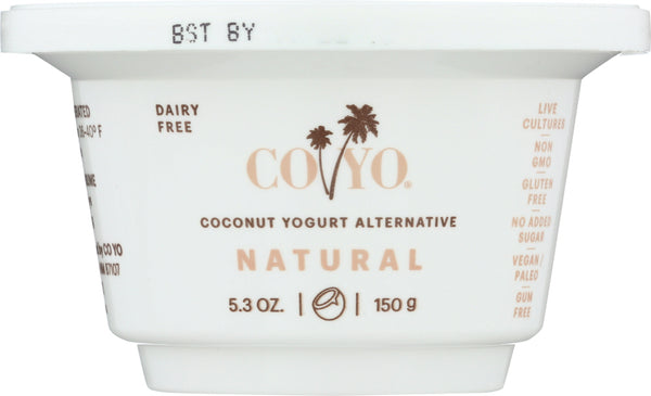 CO YO: Natural Coconut Yogurt Alternative, 5.30 oz