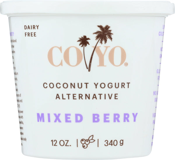 CO YO: Mixed Berry Coconut Yogurt Alternative, 12 oz