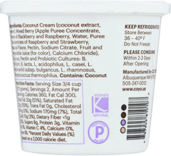 CO YO: Mixed Berry Coconut Yogurt Alternative, 12 oz