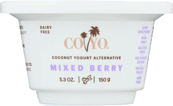 CO YO: Coconut Yogurt Alternative Mixed Berry, 5.30 oz