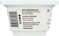 CO YO: Coconut Yogurt Alternative Vanilla Bean, 5.30 oz