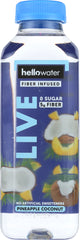 HELLOWATER: Water Pineapple Coconut Live, 16 oz