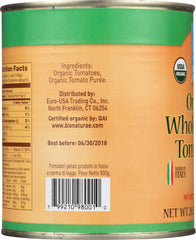 BIONATURAE: Organic Whole Peeled Tomatoes, 28.2 oz