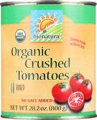 BIONATURAE: Organic Crushed Tomato, 28.2 oz