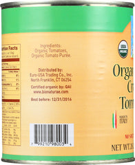 BIONATURAE: Organic Crushed Tomato, 28.2 oz