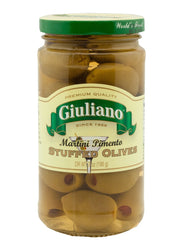 GIULIANO: Martini Pimento Stuffed Olives, 5 oz