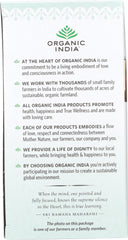 ORGANIC INDIA: Original Tulsi Tea, 18 Tea Bags, 1.14 oz
