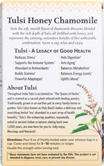 ORGANIC INDIA: Tea Tulsi Honey Chamomile, 18 bg