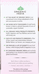 ORGANIC INDIA: Tea Tulsi Sweet Rose, 18 bg