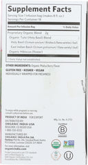 ORGANIC INDIA: Tea Hibiscus Infusion Tulsi, 18 bg