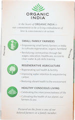 ORGANIC INDIA: Turmeric Rooibos Infusion Tea, 18 bg