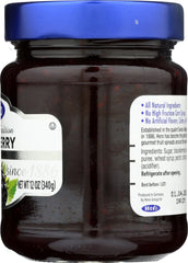 HERO: Fruit Spread Blackberry, 12 oz