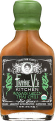 FRANKIE VS KITCHEN: Sauce Wasabi Thai Chili, 3.38 oz