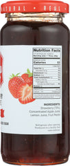 JUST SPREAD: Strawberry Preserve Spread, 10 oz