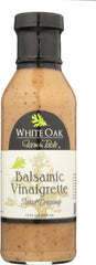 WHITE OAK FARM & TABLE: Balsamic Vinaigrette Gluten Free, 12 oz