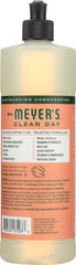 MRS. MEYER'S: Clean Day Liquid Dish Soap Geranium Scent, 16 oz