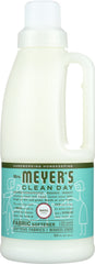 MRS. MEYER'S: Clean Day Fabric Softener Basil Scent, 32 oz