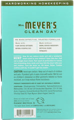 MRS. MEYER'S: Clean Day Dryer Sheets Basil Scent, 80 sheets