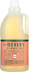 MRS. MEYER'S: Clean Day Laundry Detergent Geranium Scent, 64 oz