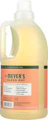 MRS. MEYER'S: Clean Day Laundry Detergent Geranium Scent, 64 oz