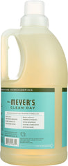 MRS. MEYER'S: Clean Day Laundry Detergent Basil Scent, 64 oz