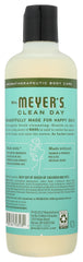 MRS MEYERS CLEAN DAY: Wash Body Basil, 16 fo