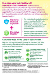 CULTURELLE: Kids Daily Probiotic Chewables, 30 pc