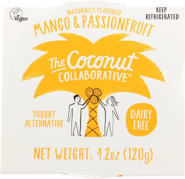 THE COCONUT COLLABORATIVE: Mango and Passionfruit Coconut Yogurt, 4.20 oz