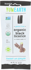 YUMMY EARTH: Licorice Black Organic, 2 oz